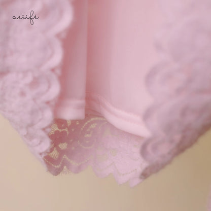 精緻絨毛質感蕾絲上衣