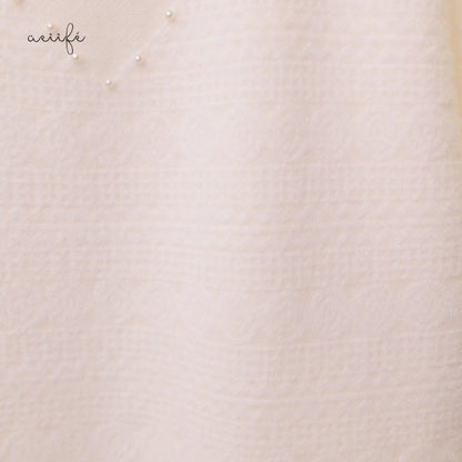 質感編織紋理仿貂絨針織上衣