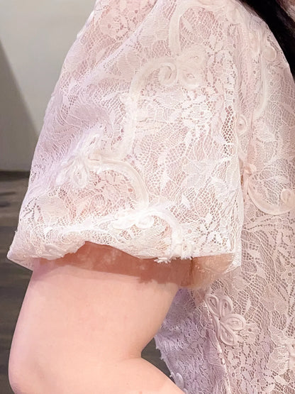 夏日的浪漫 | 細緻蕾絲空氣感上衣